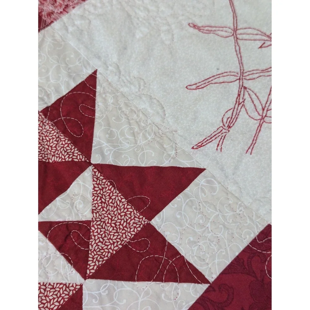 Vintage Handmade Quilt Twin Size